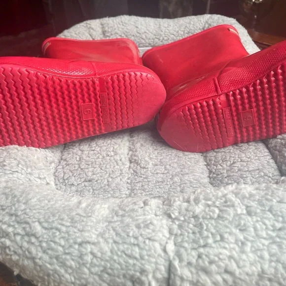 Size 10 US 9 UK toddler girl boots pink Hunters - Picture 1 of 2